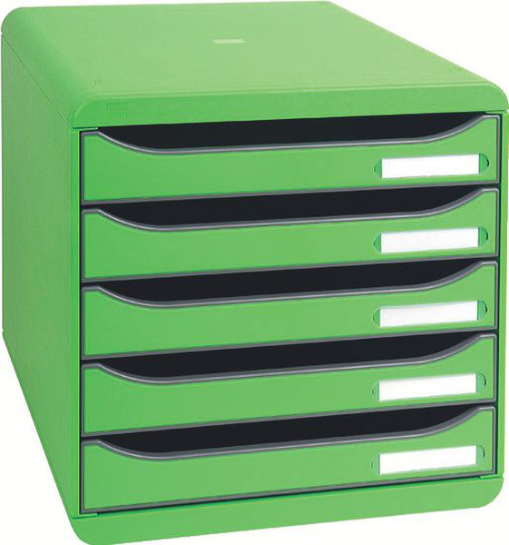 Exacompta 309795D Polystyrene Green desk tray