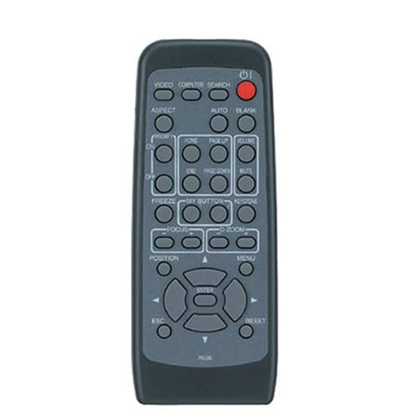 Hitachi HL02482 IR Wireless push buttons Black remote control