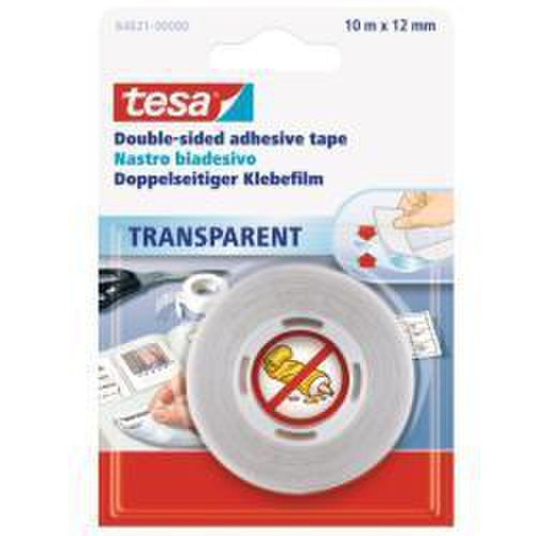 TESA 64621-00000-04 10м Прозрачный канцелярская/офисная лента