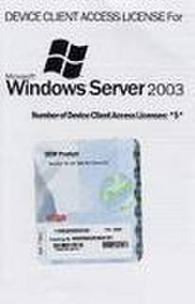 Microsoft OEM WIN SVR 2003 CAL