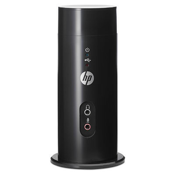 HP USB 2.0 port replicator USB 2.0 Черный док-станция для ноутбука