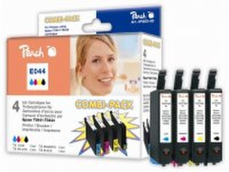 Peach Combi Pack E044 Colour ink cartridge