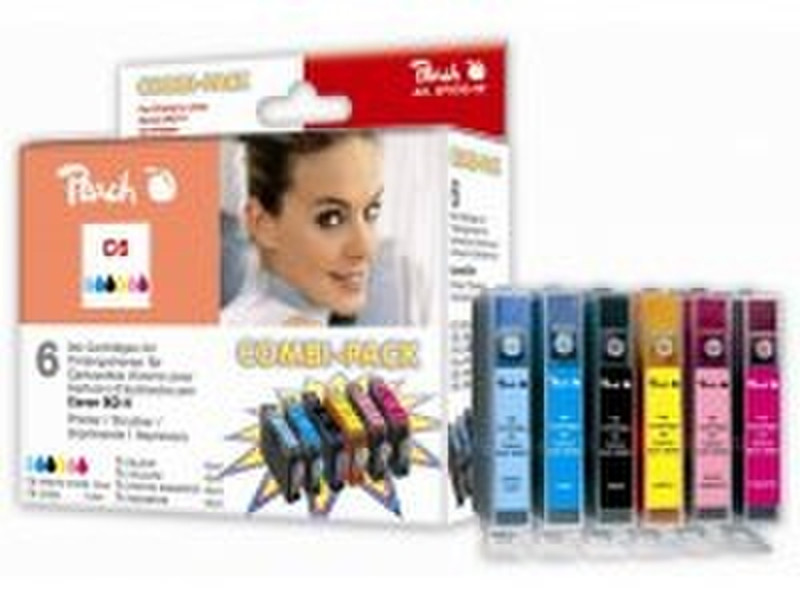 Peach Combi Pack C6 ink cartridge