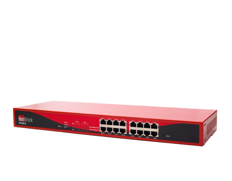 Hotbrick VPN 800/8 F Firewall 90Mbit/s hardware firewall