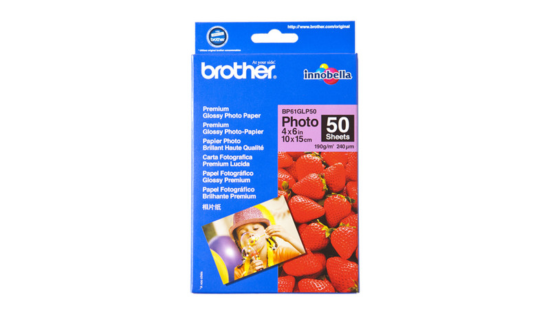 Brother 10cm x 15 cm Glossy Paper photo paper