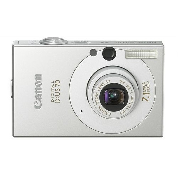 Canon Digital IXUS 70 Kompaktkamera 7.1MP 1/2.5Zoll CCD Silber