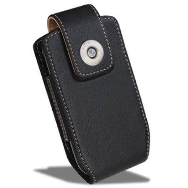 Covertec Universal Premium leather case for Smartphone & PDAPhones Size 2 - Black Schwarz