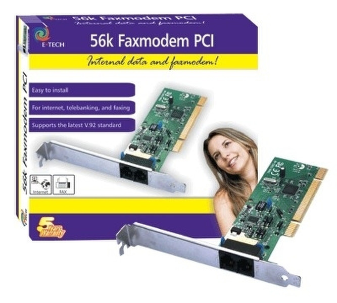 Eminent 56K Faxmodem PCI 56Kbit/s modem