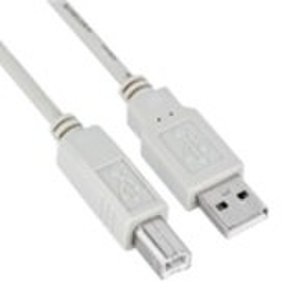 eSTUFF ES2065 1.8м USB A USB B Серый кабель USB