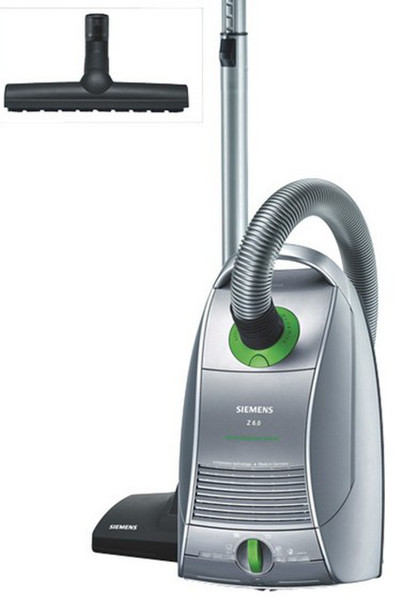 Siemens VSZ6GPX1 Cylinder vacuum 5L Black,Green,Grey vacuum