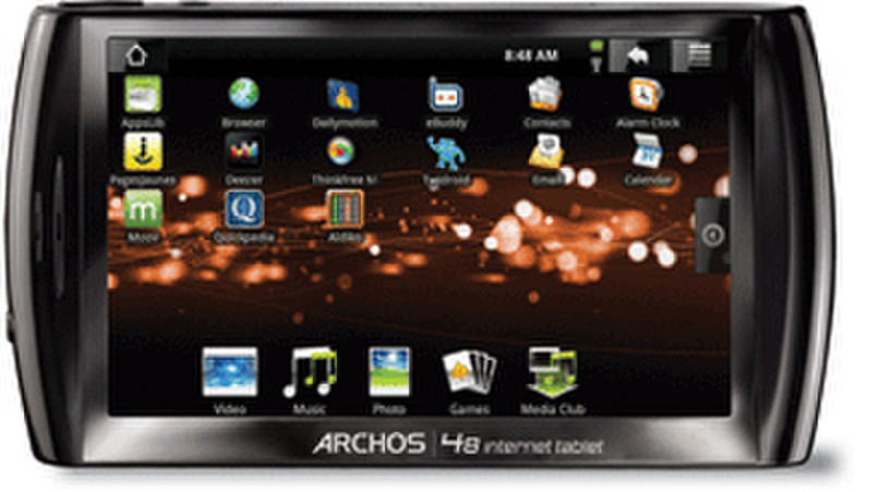 Archos Internet 48 500GB Schwarz Tablet