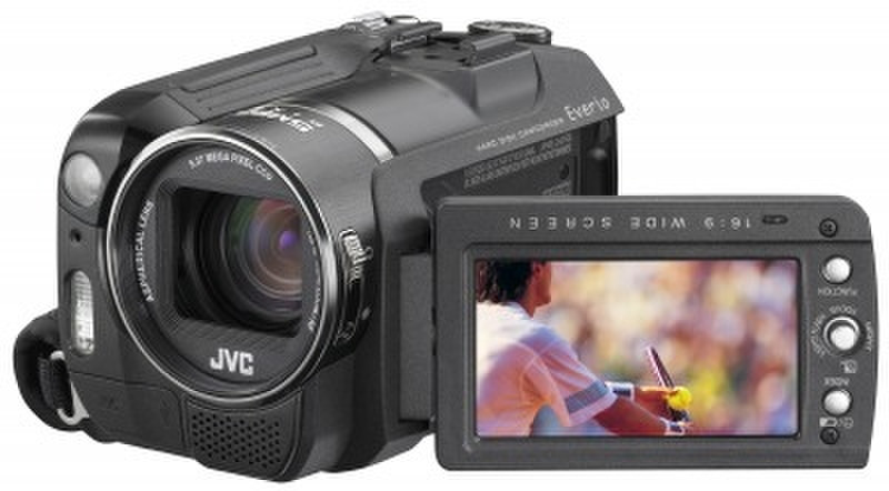 JVC GZ-MG575EK Hard Disk Camcorder 5MP CCD Black,Silver
