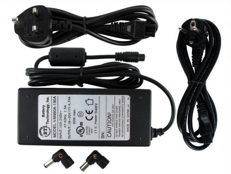 Origin Storage AC-U90EU-PA 90W Black power adapter/inverter