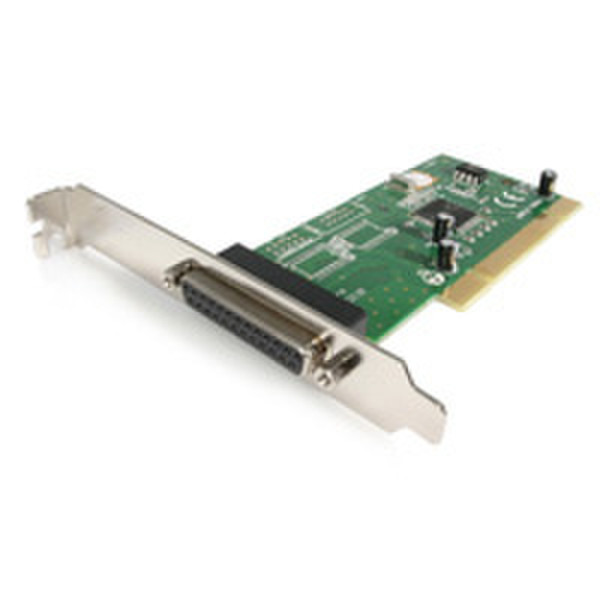 StarTech.com 1 Port Parallel Dual Voltage / Dual Profile PCI Card interface cards/adapter