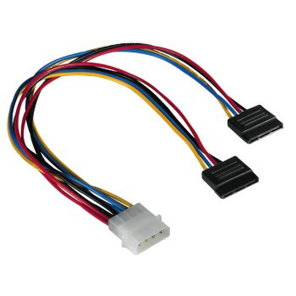 Hama 75034068 0.25м Разноцветный кабель SATA
