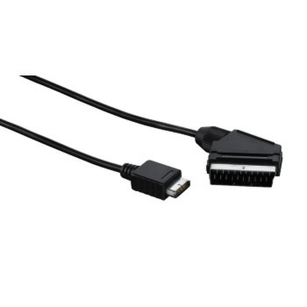 Hama 75034222 1.8m SCART (21-pin) Black video cable adapter