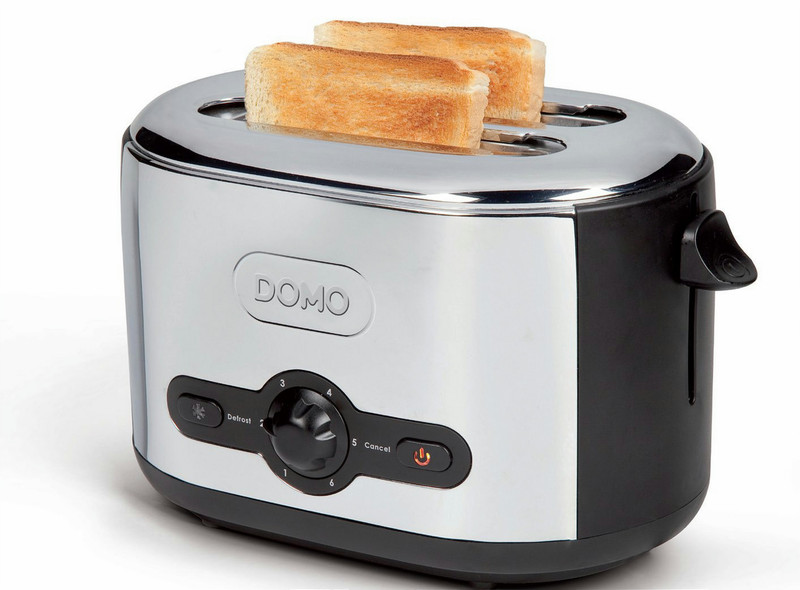 Domo DO428T 2slice(s) 980W Anthracite,Stainless steel toaster