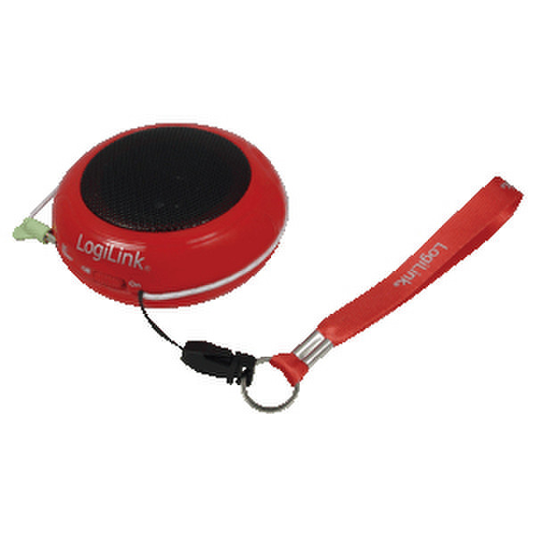 LogiLink SP0015 2W Red loudspeaker