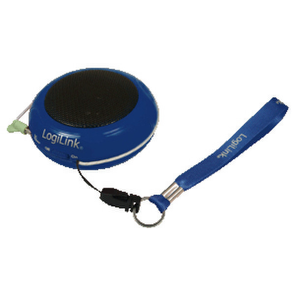 LogiLink SP0018 2W Blau Lautsprecher