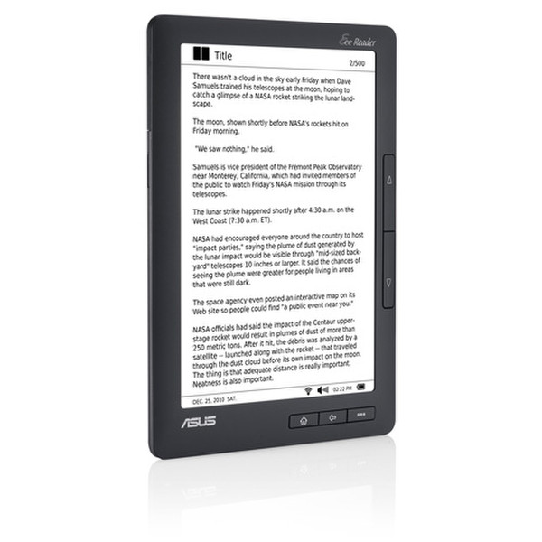 ASUS DR-900 9Zoll Touchscreen 2GB WLAN Schwarz eBook-Reader