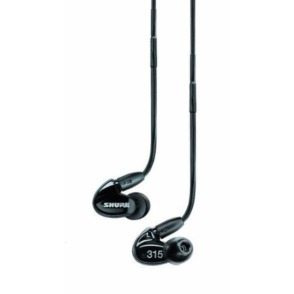 Shure SE315-K Binaural Schwarz Mobiles Headset