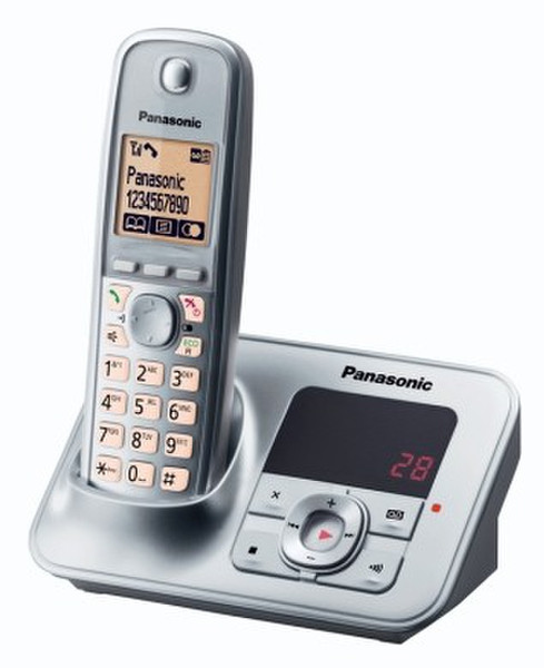 Panasonic KX-TG6621 DECT Caller ID Silver
