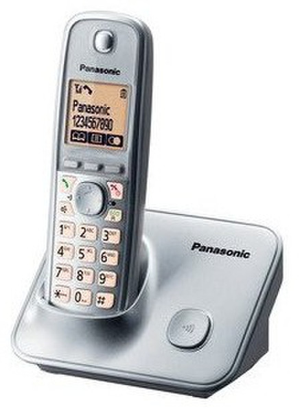 Panasonic KX-TG6611 DECT Идентификация абонента (Caller ID) Cеребряный