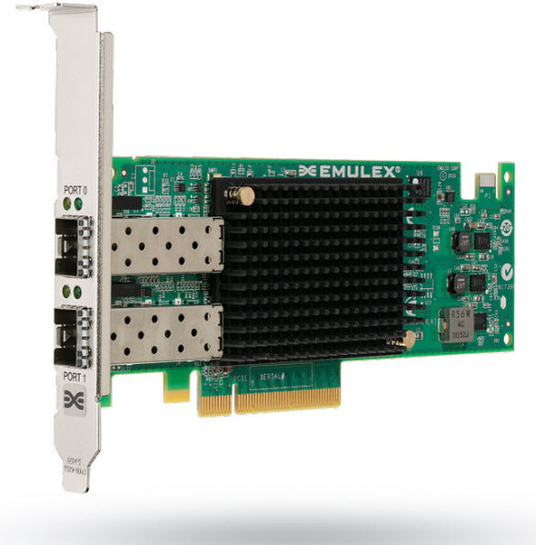 Emulex OCE11102-IX Внутренний Ethernet 10000Мбит/с сетевая карта