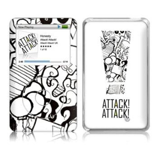 MusicSkins Attack!Attack!: Exclamation Schwarz, Weiß