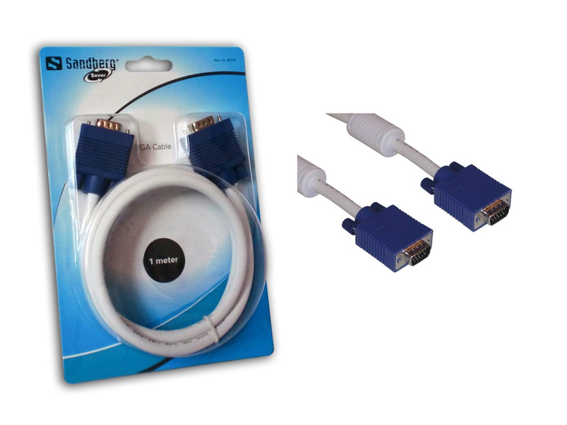 Sandberg VGA-VGA 1m SAVER