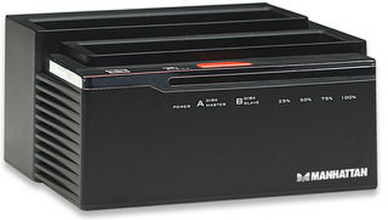Manhattan 130219 HDD duplicator Черный дупликатор носителей информации