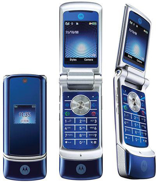 Motorola MOTOKRZR K1 Blue 1.9" 103g Blau