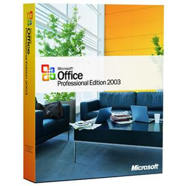 Microsoft Office 2003 Professional, SP2, 1PK, W/ BCM SP4, OEM, EN 1Benutzer Englisch