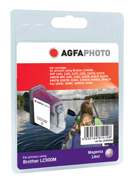 AgfaPhoto APB900MD Magenta ink cartridge