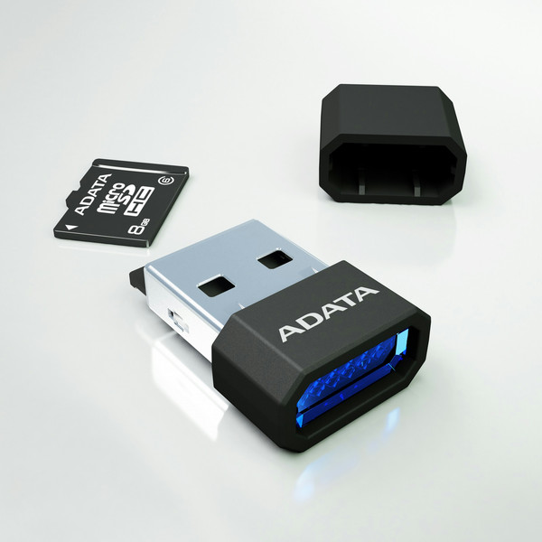 ADATA microReader Ver. 3 Black card reader