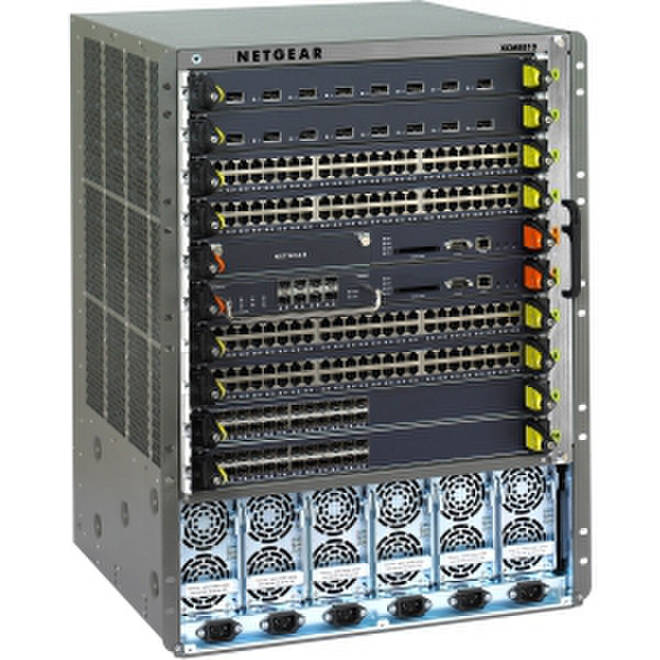 Netgear XCM8810PC-10000S шасси коммутатора/модульные коммутаторы