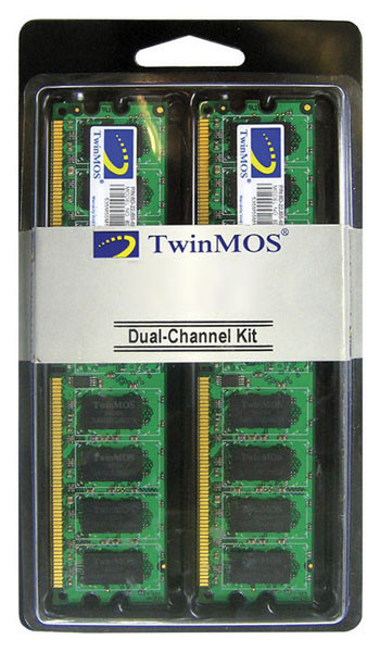 Twinmos DC DDR 2x512MB 400MHz 1GB DDR memory module