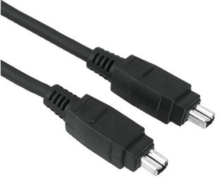 Hama 00029656 2m Black firewire cable