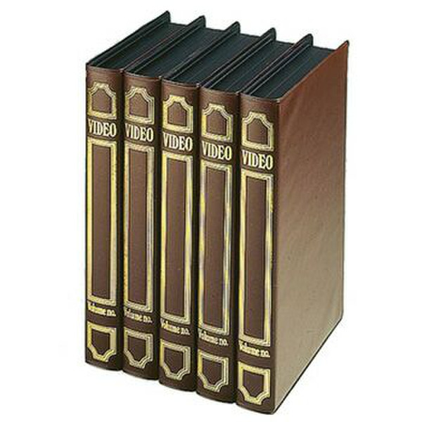 Hama 44783 VHS case Braun Tasche für Speichermedien