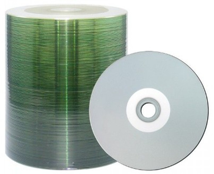 Taiyo Yuden CD-R 48x 700 MB Silver Inkjet laminable CD-R 700МБ 100шт