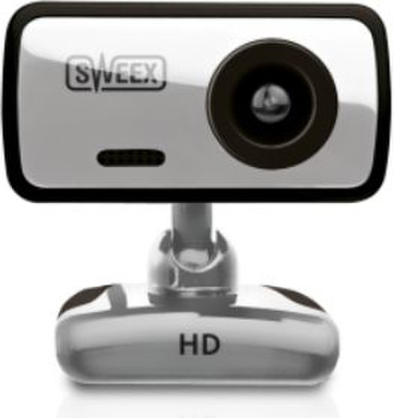 Sweex WC251 2МП 1600 x 1200пикселей USB Cеребряный вебкамера