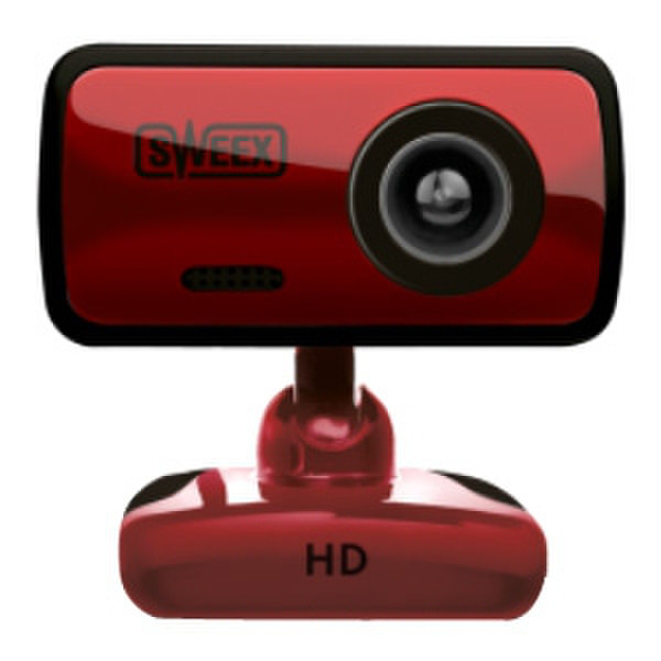 Sweex HD Webcam Cherry Red USB