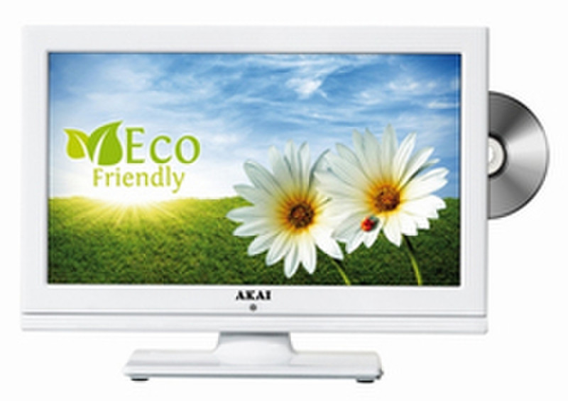 Akai ALED1605TWE 15.6Zoll HD Weiß LED-Fernseher
