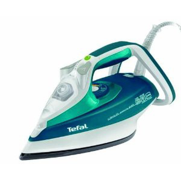 Tefal Ultragliss 80 Dampfbügeleisen 2400W Türkis, Weiß