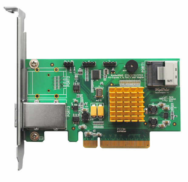 Highpoint RocketRAID 2721 PCI Express x8 6Гбит/с