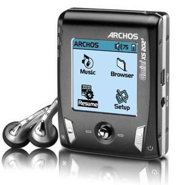 Archos Gmini XS202s Slimline 20GB MP3-Player