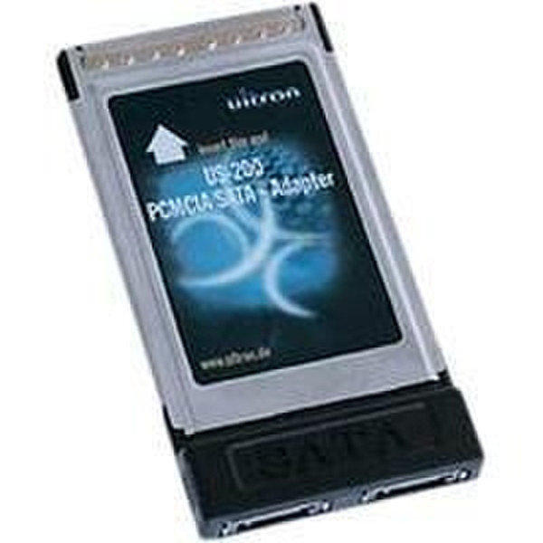 Ultron SATA 2 Port PCMCIA CardBus US-200 хаб-разветвитель