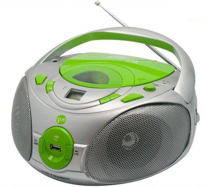 Metronic 477107 Цифровой 2Вт Зеленый CD радио