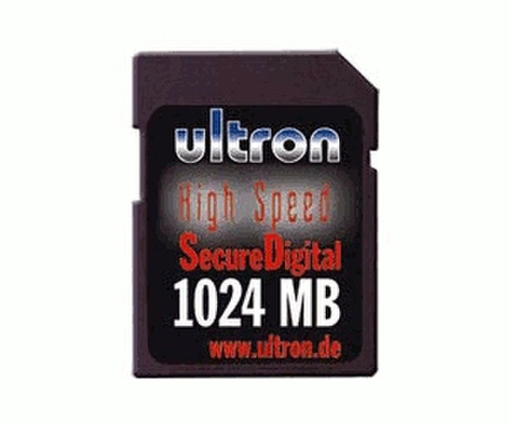 Ultron HighSpeed Secure Digital Card 1 GB 1GB SD Speicherkarte
