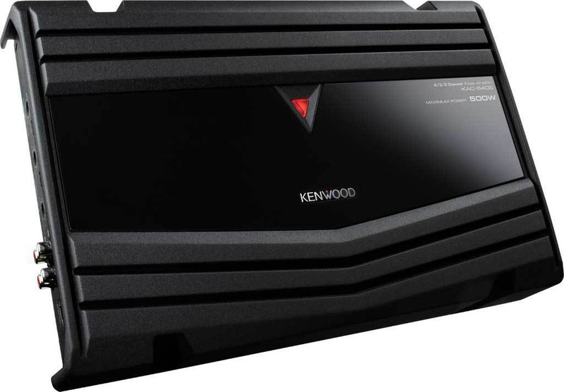Kenwood Electronics KAC-6405 4.0 Auto Verkabelt Schwarz Audioverstärker